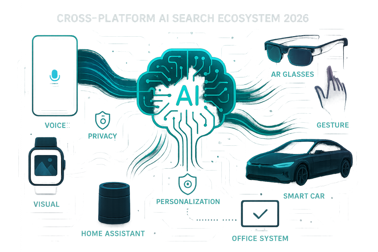Cross-Platform AI Search Ecosystem